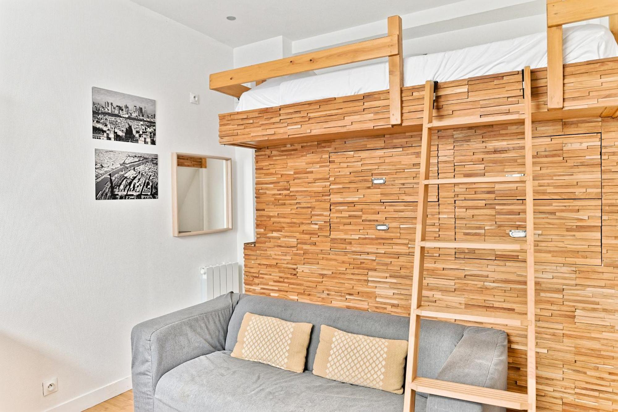 פריז Charmant Studio Boulevard Voltaire מראה חיצוני תמונה