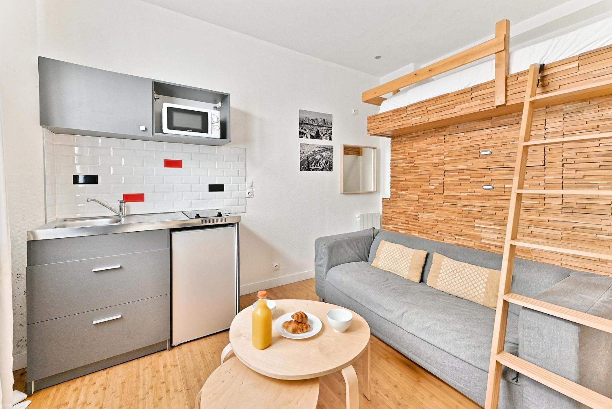 פריז Charmant Studio Boulevard Voltaire מראה חיצוני תמונה